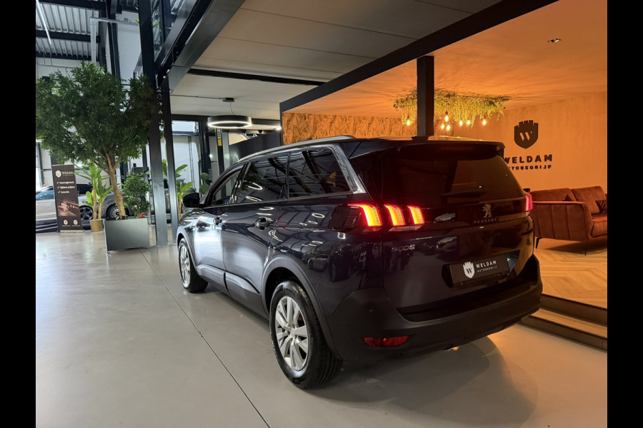 Peugeot 5008 1.2 Allure|7 Zitplaatsen|Nieuwe distributieriem|Automaat|i-Cockpit|CarPlay|Lane Assist|LED|Rijklaar
