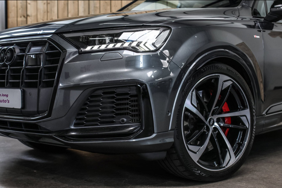 Audi Q7 60 TFSI e Quattro Competition *Pano*RS-Stoelen*B&O*360 Camera*Soft-Close*