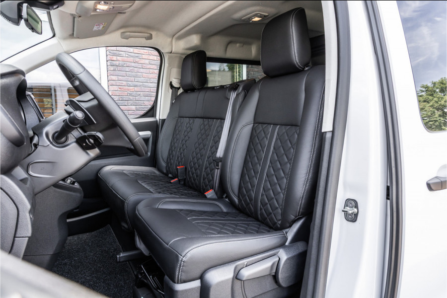 Opel Vivaro 2.0 BlueHDi L3H1 DC AUT | Dubbel cabine | Blind Spot | Navigatie | CarPlay | Camera | L+R Schuifdeur | Lane Assist | DAB | BPM Vrij | 6-Zitter | Nieuwe APK