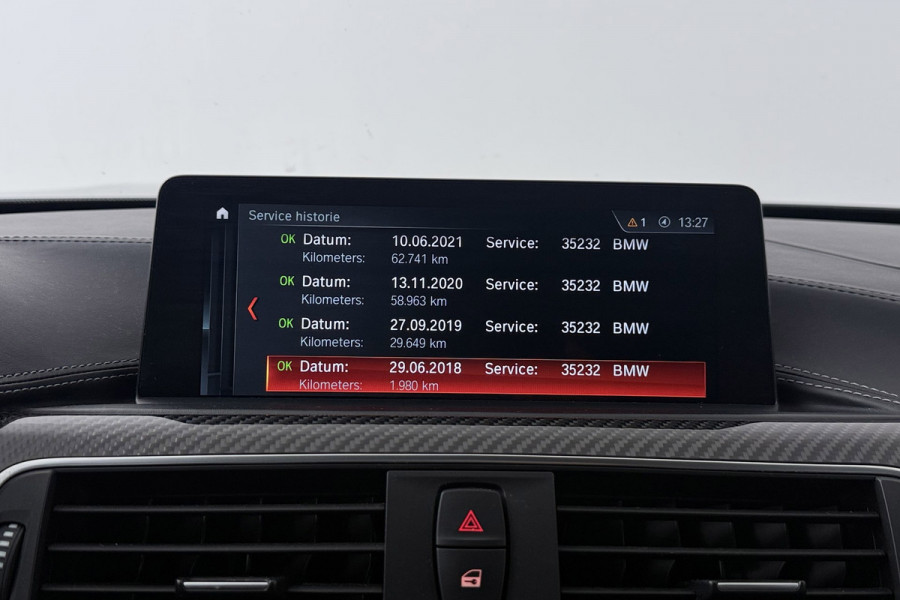 BMW 4 Serie Coupé M4 Competition (Dealer Onderhouden, FULL CARBON, Addapt Onderstel, Camera, StoelV, Lane Assist, Memory stoelen)