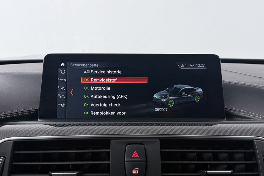BMW 4 Serie Coupé M4 Competition (Dealer Onderhouden, FULL CARBON, Addapt Onderstel, Camera, StoelV, Lane Assist, Memory stoelen)