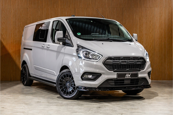 Ford Transit Custom 300 2.0 TDCI 170 PK L2H1 Limited DC | Dubbel cabine | L+R Schuifdeur | ACC | Elek stoelen | CarPlay | Dodehoekdetectie | Navigatie | Stoelverwarming | Lederen bekleding | Orig. NL Auto | Nieuwe APK | NAP Logisch
