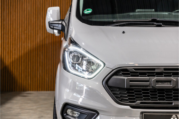 Ford Transit Custom 300 2.0 TDCI 170 PK L2H1 Limited DC | Dubbel cabine | L+R Schuifdeur | ACC | Elek stoelen | CarPlay | Dodehoekdetectie | Navigatie | Stoelverwarming | Lederen bekleding | Orig. NL Auto | Nieuwe APK | NAP Logisch