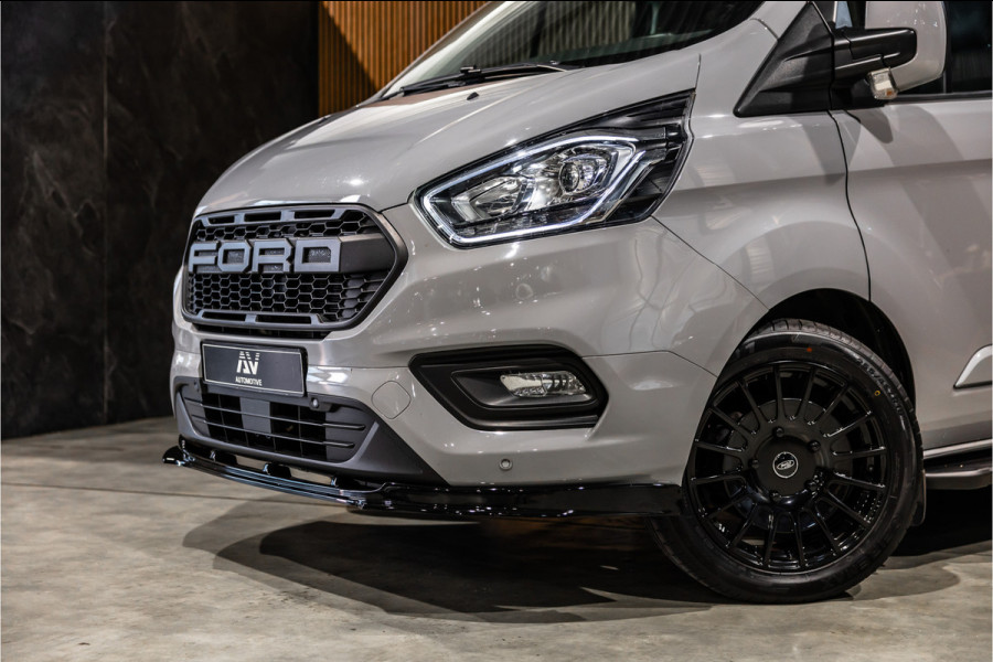 Ford Transit Custom 300 2.0 TDCI 170 PK L2H1 Limited DC | Dubbel cabine | L+R Schuifdeur | ACC | Elek stoelen | CarPlay | Dodehoekdetectie | Navigatie | Stoelverwarming | Lederen bekleding | Orig. NL Auto | Nieuwe APK | NAP Logisch