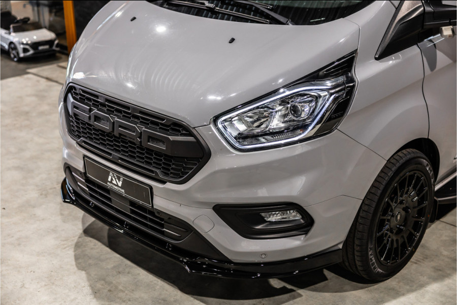 Ford Transit Custom 300 2.0 TDCI 170 PK L2H1 Limited DC | Dubbel cabine | L+R Schuifdeur | ACC | Elek stoelen | CarPlay | Dodehoekdetectie | Navigatie | Stoelverwarming | Lederen bekleding | Orig. NL Auto | Nieuwe APK | NAP Logisch