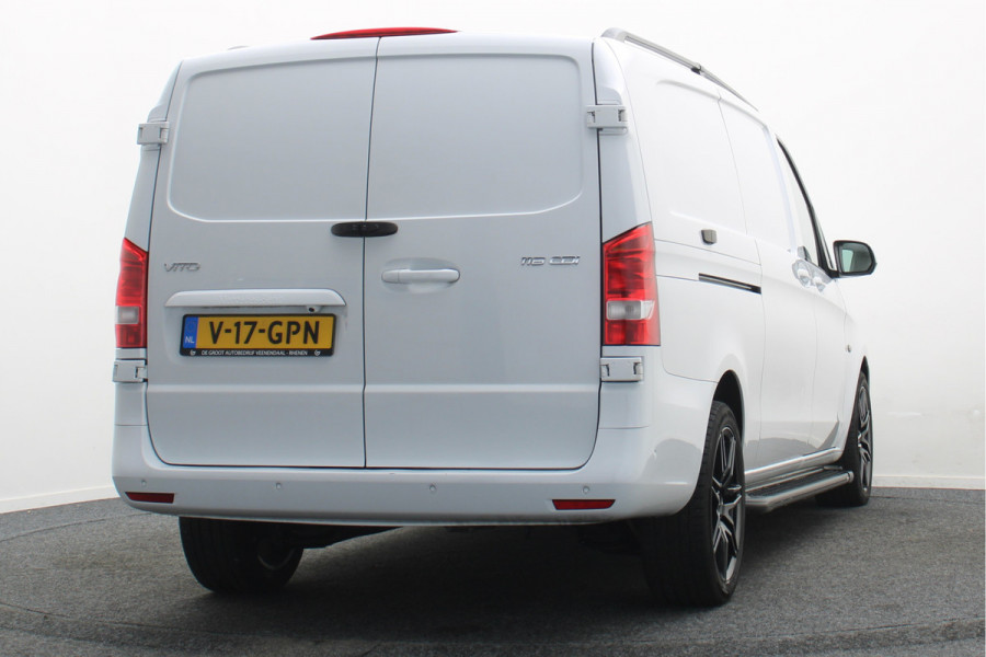 Mercedes-Benz Vito 116 CDI Extra Lang Automaat 3-Zits, Airco, Navigatie, Camera, Apple CarPlay, Cruise, Achterdeuren 270°
