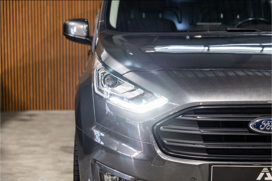 Ford Transit Connect 1.5 EcoBlue L2 120 PK Limited AUT | Bi-Xenon | Camera | CarPlay | Navigatie | Climatronic | Inklapbare spiegels | Trekhaak | DAB | NL Auto | NAP Logisch | Nieuwe APK | Euro 6