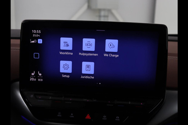 Volkswagen ID.4 Tech 77 kWh | SOH 92,2% | Panorama | 360 Camera | Head up | Virtual cockpit | Sfeerverlichting | Stoel/Stuurverwarming | Adaptive cruise | Carplay | Traffic assist | Climate control | Half leder/velours