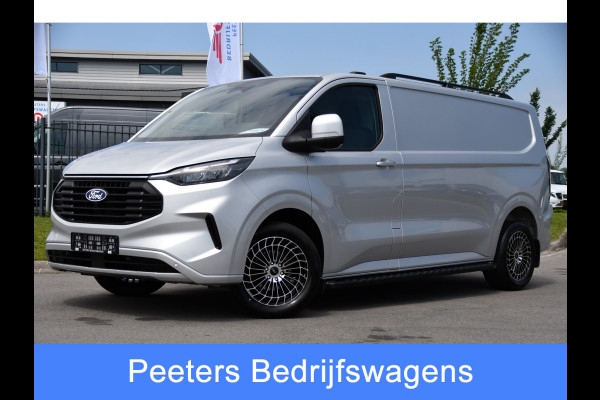 Ford Transit Custom 300 2.0 TDCI L2H1 Limited PB Edition Adaptieve Cruise, Camera, Carplay, 170pk, Automaat, LED, Trekhaak, Stoelverwarming, Sensoren, Uniek!