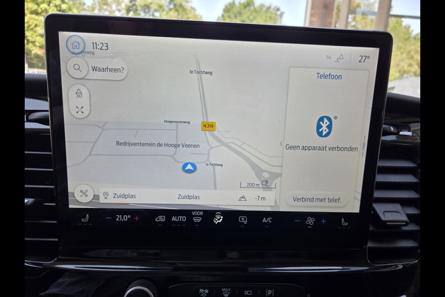 Ford E-Transit L4/H3 Airco Navigatie Rondom Camera PDC 270Gr open achterdeuren
