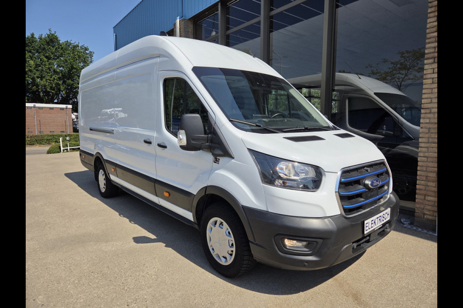 Ford E-Transit L4/H3 Airco Navigatie Rondom Camera PDC 270Gr open achterdeuren