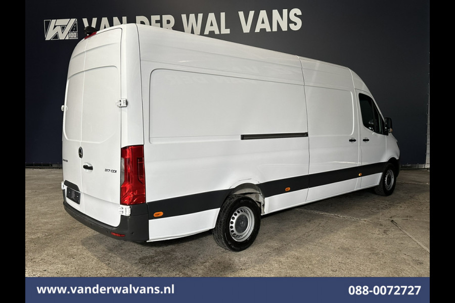Mercedes-Benz Sprinter 317 CDI 170pk L3H2 Euro6 Airco | Camera | Navigatie | Apple Carplay | Cruisecontrol Android Auto, Parkeersensoren, Stoelverwarming