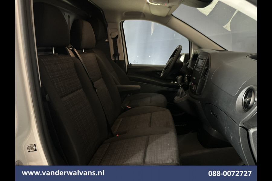 Mercedes-Benz Vito 114 CDI 136pk L2H1 Euro6 Airco | Camera | Cruisecontrol | Stoelverwarming Trekhaak, Parkeersensoren, Bijrijdersbank