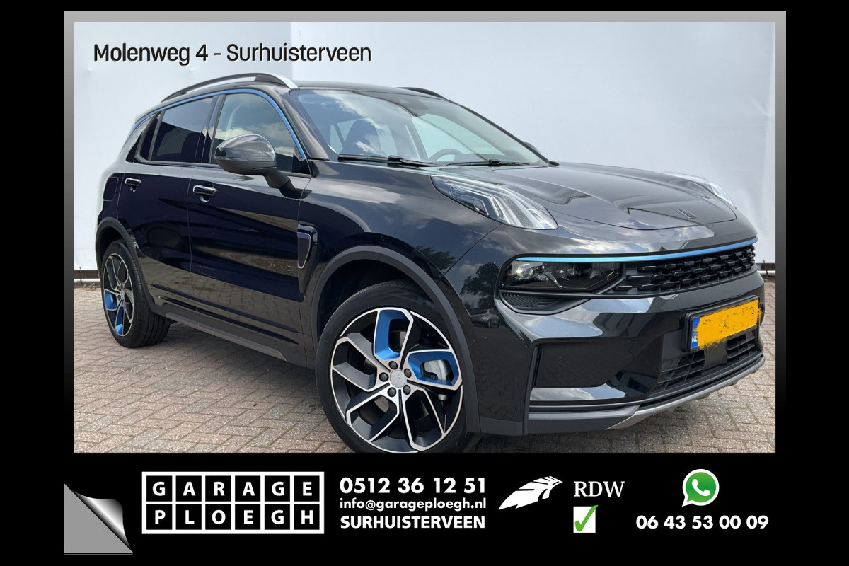 Lynk & Co 01 1.5 PHEV 262PK Adapt.Cruise ZwarteHemel 360° Cam Carplay Plug-in Stoelverw Vol opties!