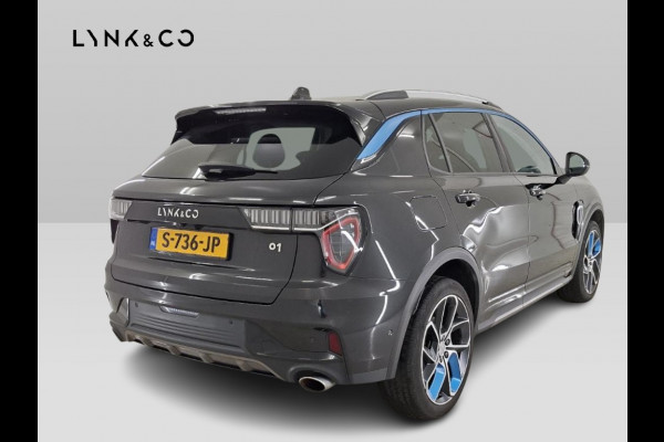 Lynk & Co 01 1.5 PHEV 262PK Adapt.Cruise ZwarteHemel 360° Cam Carplay Plug-in Stoelverw Vol opties!