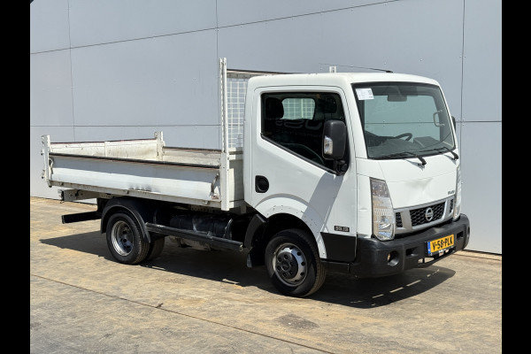 Nissan NT400 130PK 3.0 Kipper 3L Dubbellucht 3.5t Trekhaak Airco Benne Tipper