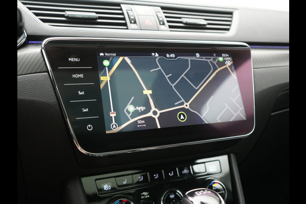Škoda Superb Combi 1.4 TSI iV Sportline Business PHEV 218pk Dealer O.H. | Trekhaak Af Fabriek | Panodak | Adaptive Cruise | Canton Audio | 360 Camera | Alcantara Sportstoelen Memory & Verwarmd | Sfeerverlichting | Blis | Keyless | Plug In Hybrid |