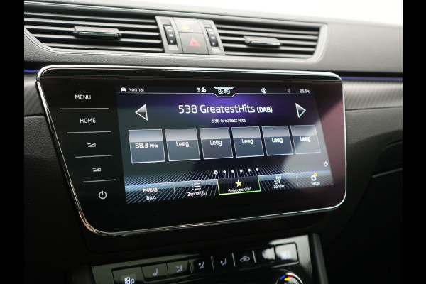 Škoda Superb Combi 1.4 TSI iV Sportline Business PHEV 218pk Dealer O.H. | Trekhaak Af Fabriek | Panodak | Adaptive Cruise | Canton Audio | 360 Camera | Alcantara Sportstoelen Memory & Verwarmd | Sfeerverlichting | Blis | Keyless | Plug In Hybrid |