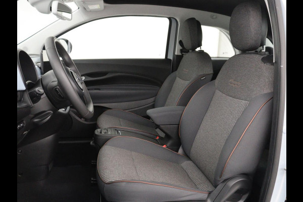 Fiat 500 Cabrio Icon 42 kWh | SOH 90,5 | 3 Fase | Adaptive cruise | Camera | Carplay | DAB | Climate control | Stoelverwarming | Navi. Full map |
