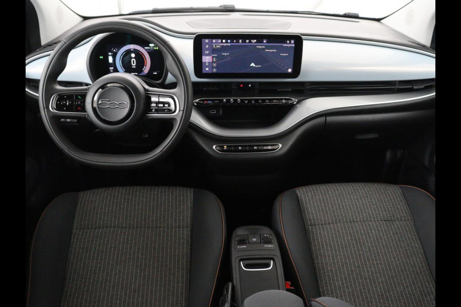 Fiat 500 Cabrio Icon 42 kWh | SOH 90,5 | 3 Fase | Adaptive cruise | Camera | Carplay | DAB | Climate control | Stoelverwarming | Navi. Full map |