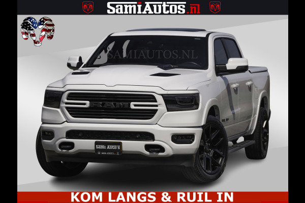Dodge Ram SPORT V8 5.7 402PK | Krachtige Hemi | Panorama Dak | 12' Scherm Comfortabele Dubbele Cabine met Royale 5 Zitplaatsen | NIEUW EN BPM vrij | Nu Leverbaar uit Voorraad | Nr 2529 - 1277 |