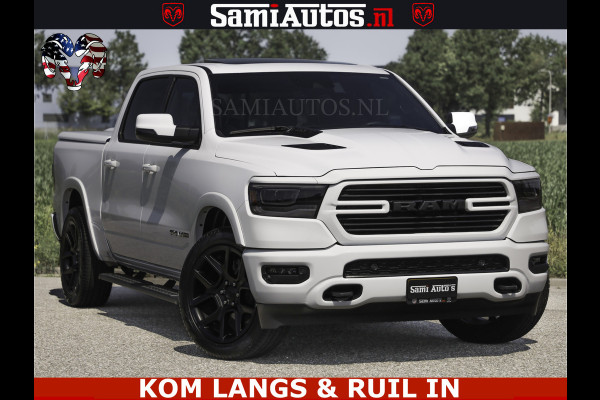 Dodge Ram SPORT V8 5.7 402PK | Krachtige Hemi | Panorama Dak | 12' Scherm Comfortabele Dubbele Cabine met Royale 5 Zitplaatsen | NIEUW EN BPM vrij | Nu Leverbaar uit Voorraad | Nr 2529 - 1277 |