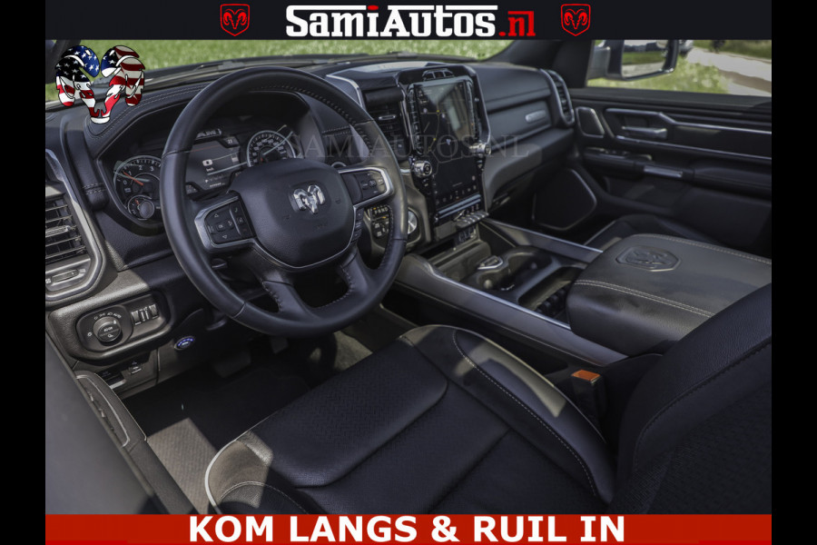 Dodge Ram SPORT V8 5.7 402PK | Krachtige Hemi | Panorama Dak | 12' Scherm Comfortabele Dubbele Cabine met Royale 5 Zitplaatsen | NIEUW EN BPM vrij | Nu Leverbaar uit Voorraad | Nr 2529 - 1277 |