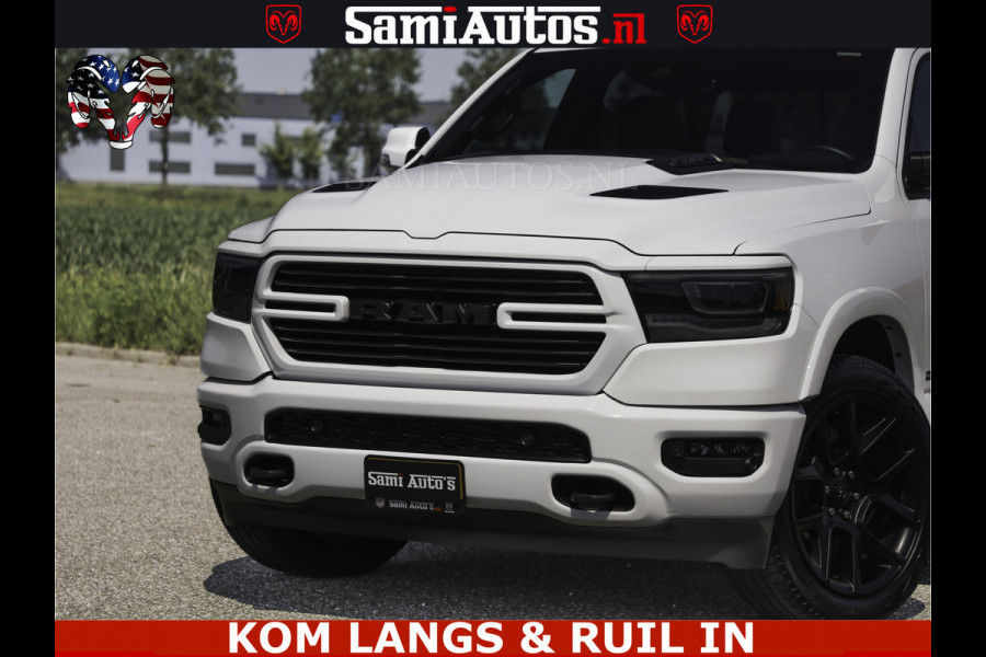 Dodge Ram SPORT V8 5.7 402PK | Krachtige Hemi | Panorama Dak | 12' Scherm Comfortabele Dubbele Cabine met Royale 5 Zitplaatsen | NIEUW EN BPM vrij | Nu Leverbaar uit Voorraad | Nr 2529 - 1277 |