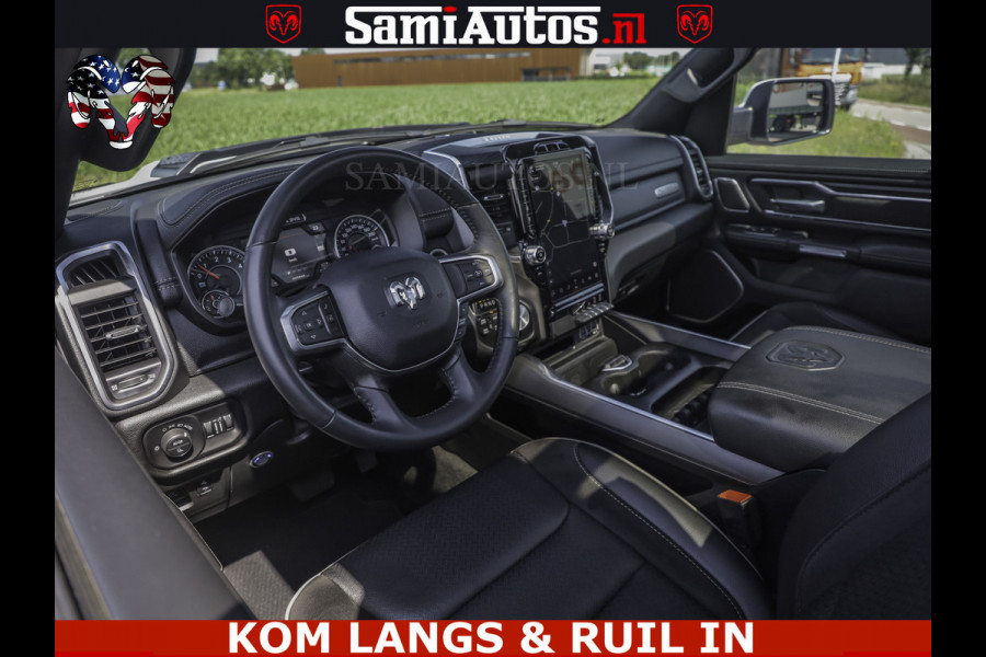 Dodge Ram SPORT V8 5.7 402PK | Krachtige Hemi | Panorama Dak | 12' Scherm Comfortabele Dubbele Cabine met Royale 5 Zitplaatsen | NIEUW EN BPM vrij | Nu Leverbaar uit Voorraad | Nr 2529 - 1277 |