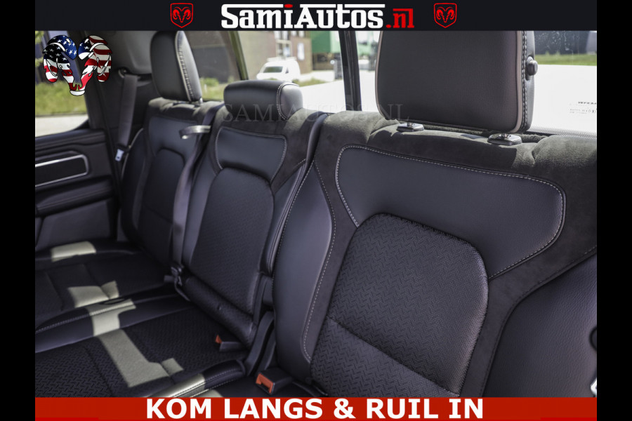 Dodge Ram SPORT V8 5.7 402PK | Krachtige Hemi | Panorama Dak | 12' Scherm Comfortabele Dubbele Cabine met Royale 5 Zitplaatsen | NIEUW EN BPM vrij | Nu Leverbaar uit Voorraad | Nr 2529 - 1277 |
