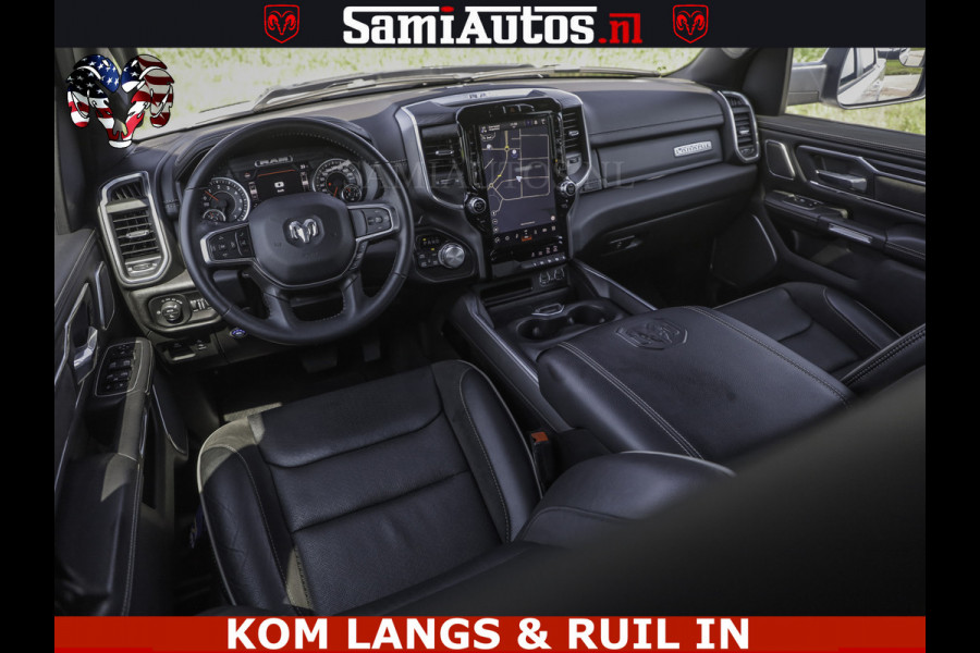 Dodge Ram SPORT V8 5.7 402PK | Krachtige Hemi | Panorama Dak | 12' Scherm Comfortabele Dubbele Cabine met Royale 5 Zitplaatsen | NIEUW EN BPM vrij | Nu Leverbaar uit Voorraad | Nr 2529 - 1277 |