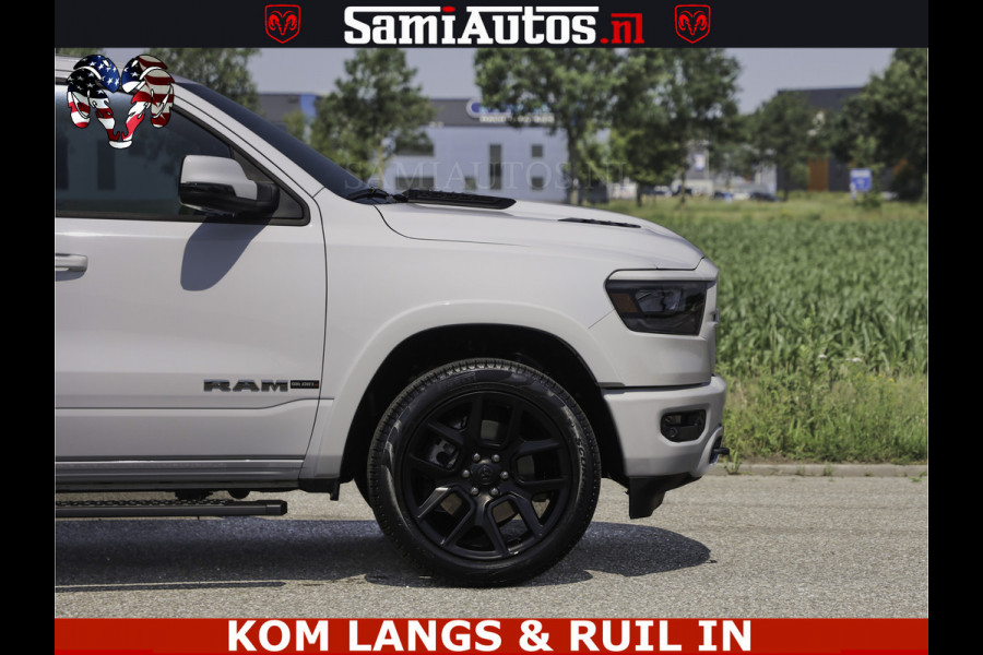 Dodge Ram SPORT V8 5.7 402PK | Krachtige Hemi | Panorama Dak | 12' Scherm Comfortabele Dubbele Cabine met Royale 5 Zitplaatsen | NIEUW EN BPM vrij | Nu Leverbaar uit Voorraad | Nr 2529 - 1277 |