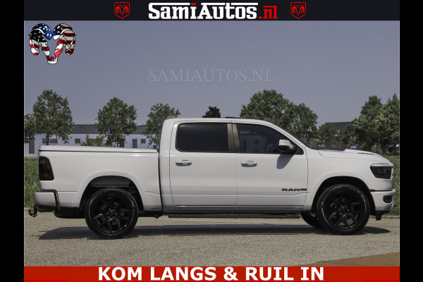 Dodge Ram SPORT V8 5.7 402PK | Krachtige Hemi | Panorama Dak | 12' Scherm Comfortabele Dubbele Cabine met Royale 5 Zitplaatsen | NIEUW EN BPM vrij | Nu Leverbaar uit Voorraad | Nr 2529 - 1277 |