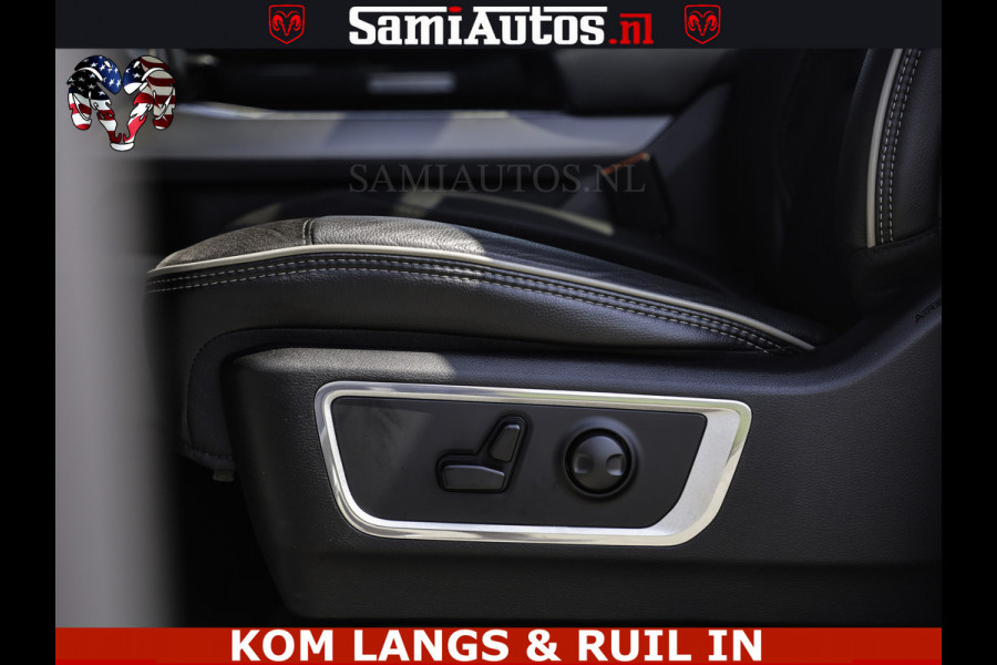 Dodge Ram SPORT V8 5.7 402PK | Krachtige Hemi | Panorama Dak | 12' Scherm Comfortabele Dubbele Cabine met Royale 5 Zitplaatsen | NIEUW EN BPM vrij | Nu Leverbaar uit Voorraad | Nr 2529 - 1277 |