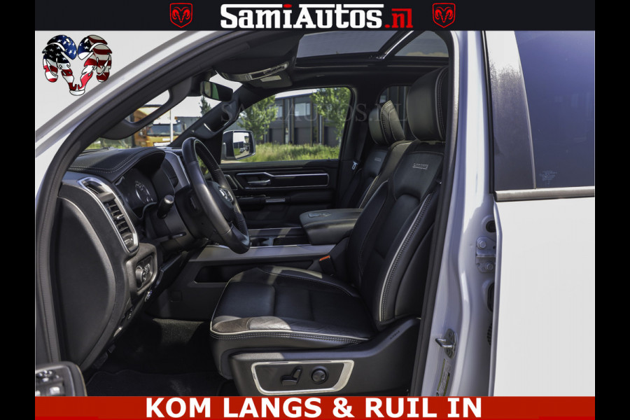 Dodge Ram SPORT V8 5.7 402PK | Krachtige Hemi | Panorama Dak | 12' Scherm Comfortabele Dubbele Cabine met Royale 5 Zitplaatsen | NIEUW EN BPM vrij | Nu Leverbaar uit Voorraad | Nr 2529 - 1277 |