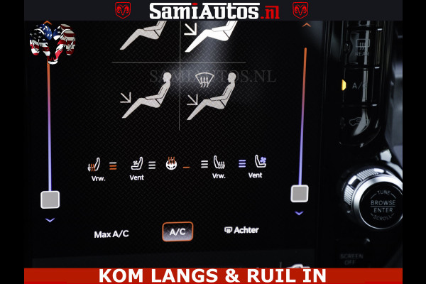 Dodge Ram SPORT V8 5.7 402PK | Krachtige Hemi | Panorama Dak | 12' Scherm Comfortabele Dubbele Cabine met Royale 5 Zitplaatsen | NIEUW EN BPM vrij | Nu Leverbaar uit Voorraad | Nr 2529 - 1277 |