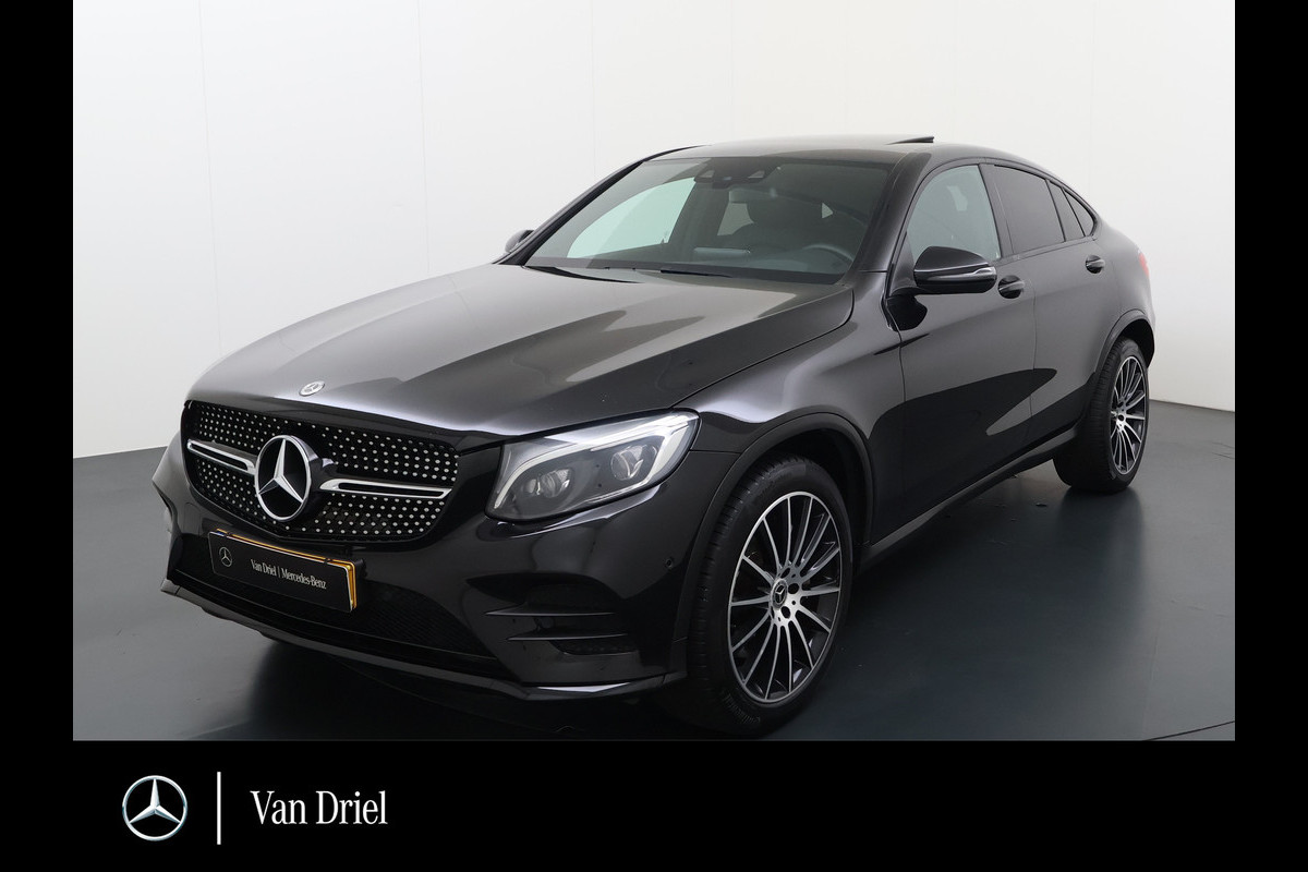 Mercedes-Benz GLC Coupé 220 d 4MATIC AMG line | Schuifdak Trekhaak HUD Memory Burmester
