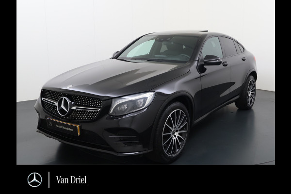 Mercedes-Benz GLC Coupé 220 d 4MATIC AMG line | Schuifdak Trekhaak HUD Memory Burmester