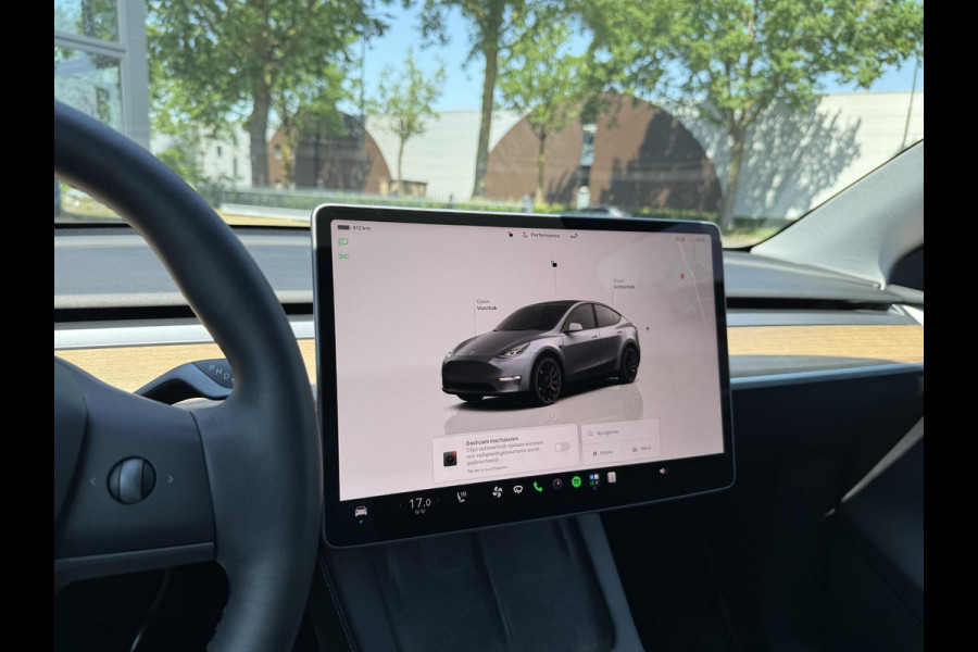 Tesla Model Y Performance AWD 75 kWh SOH 94% | AFNEEMBARE TREKHAAK| RESTERENDE ALGEMENE FABRIEKSGARANTIE TESLA T/M 03-2027 OF 80.000KM| ACCU + AANDRIJFLIJN T/M 03-2031/ 192.000KM| RIJKLAAR GELEVERD