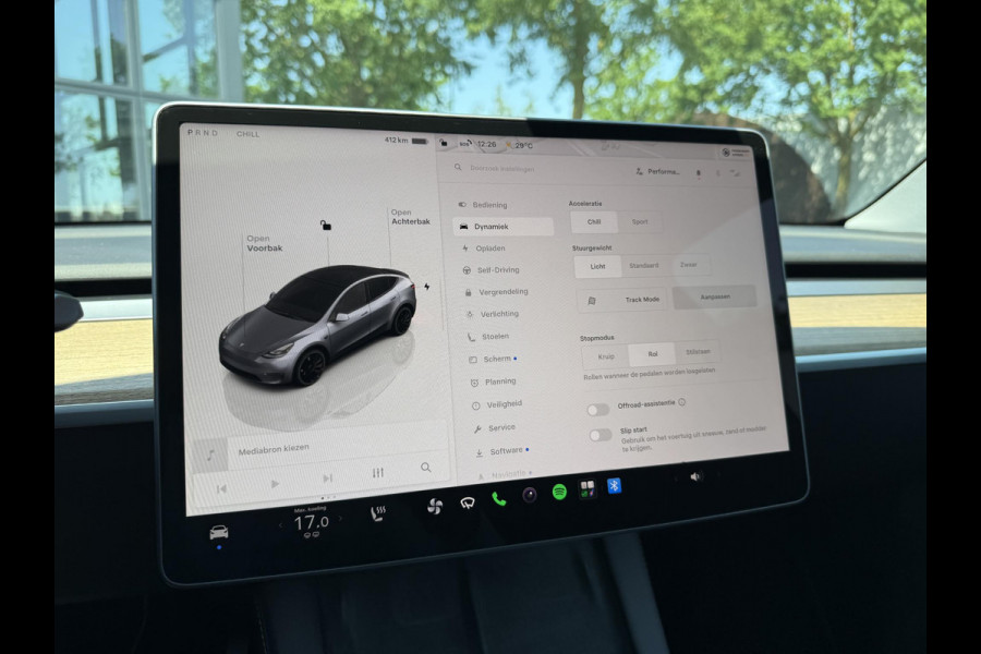 Tesla Model Y Performance AWD 75 kWh SOH 94% | AFNEEMBARE TREKHAAK| RESTERENDE ALGEMENE FABRIEKSGARANTIE TESLA T/M 03-2027 OF 80.000KM| ACCU + AANDRIJFLIJN T/M 03-2031/ 192.000KM| RIJKLAAR GELEVERD