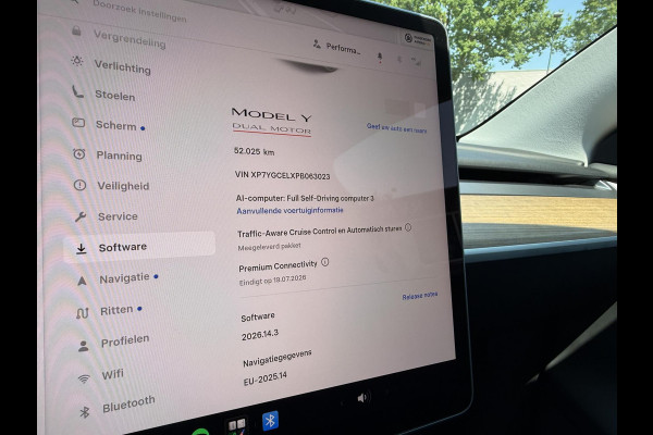 Tesla Model Y Performance AWD 75 kWh SOH 94% | AFNEEMBARE TREKHAAK| RESTERENDE ALGEMENE FABRIEKSGARANTIE TESLA T/M 03-2027 OF 80.000KM| ACCU + AANDRIJFLIJN T/M 03-2031/ 192.000KM| RIJKLAAR GELEVERD