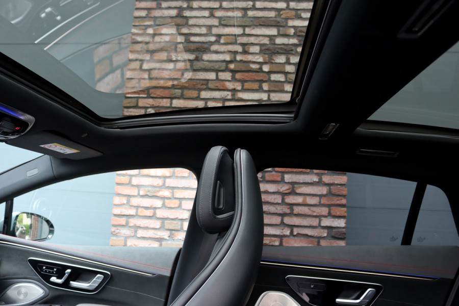 Mercedes-Benz EQS 450+ AMG Line Premium+ 108 kWh | SoH 98,58% | Luchtvering | Achterasbesturing | Distronic+ | Burmester | Stoelventilatie | Massage | Digital Light | Panoramadak | HUD | Verwarmd Stuurwiel |