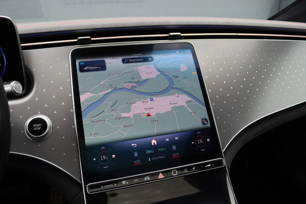 Mercedes-Benz EQS 450+ AMG Line Premium+ 108 kWh | SoH 98,58% | Luchtvering | Achterasbesturing | Distronic+ | Burmester | Stoelventilatie | Massage | Digital Light | Panoramadak | HUD | Verwarmd Stuurwiel |