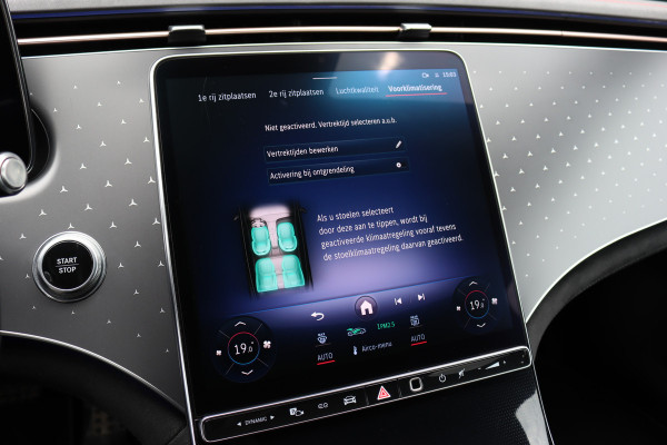 Mercedes-Benz EQS 450+ AMG Line Premium+ 108 kWh | SoH 98,58% | Luchtvering | Achterasbesturing | Distronic+ | Burmester | Stoelventilatie | Massage | Digital Light | Panoramadak | HUD | Verwarmd Stuurwiel |