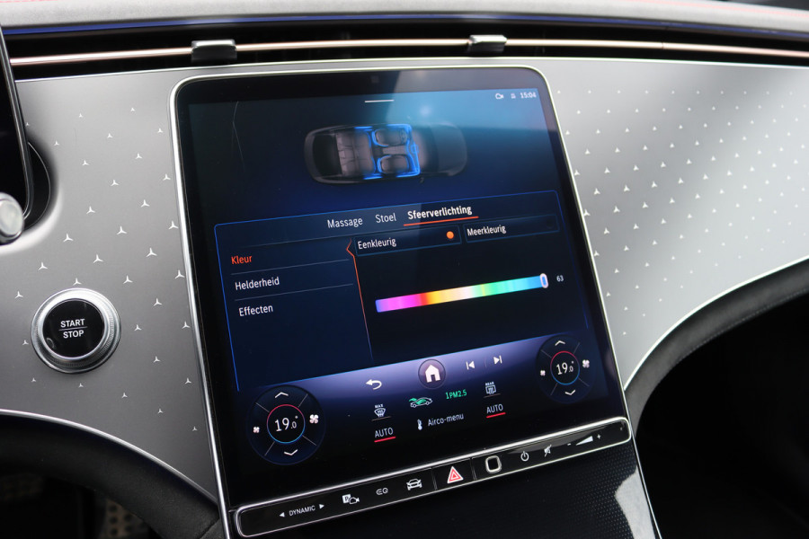 Mercedes-Benz EQS 450+ AMG Line Premium+ 108 kWh | SoH 98,58% | Luchtvering | Achterasbesturing | Distronic+ | Burmester | Stoelventilatie | Massage | Digital Light | Panoramadak | HUD | Verwarmd Stuurwiel |