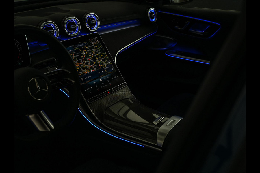 Mercedes-Benz C-Klasse Estate 300 e Business Solution AMG | NL-Auto | Panoramadak | 360 Camera | Burmester | Night-Pakket | Memory Seats | Head-Up | ACC | Ambiance Interieur | Stuurverwarming |