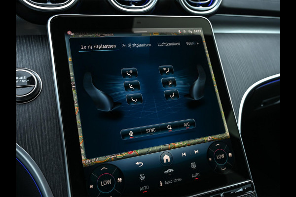Mercedes-Benz C-Klasse Estate 300 e Business Solution AMG | NL-Auto | Panoramadak | 360 Camera | Burmester | Night-Pakket | Memory Seats | Head-Up | ACC | Ambiance Interieur | Stuurverwarming |