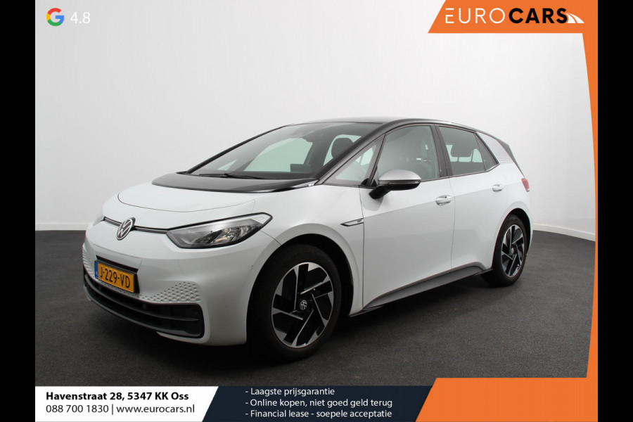 Volkswagen ID.3 First 58 kWh Navigatie Apple Carplay/Android Auto Adaptive Cruise Control Parkeersensoren Stoel- en stuurverwarming Lichtmetalen velgen Climate Control