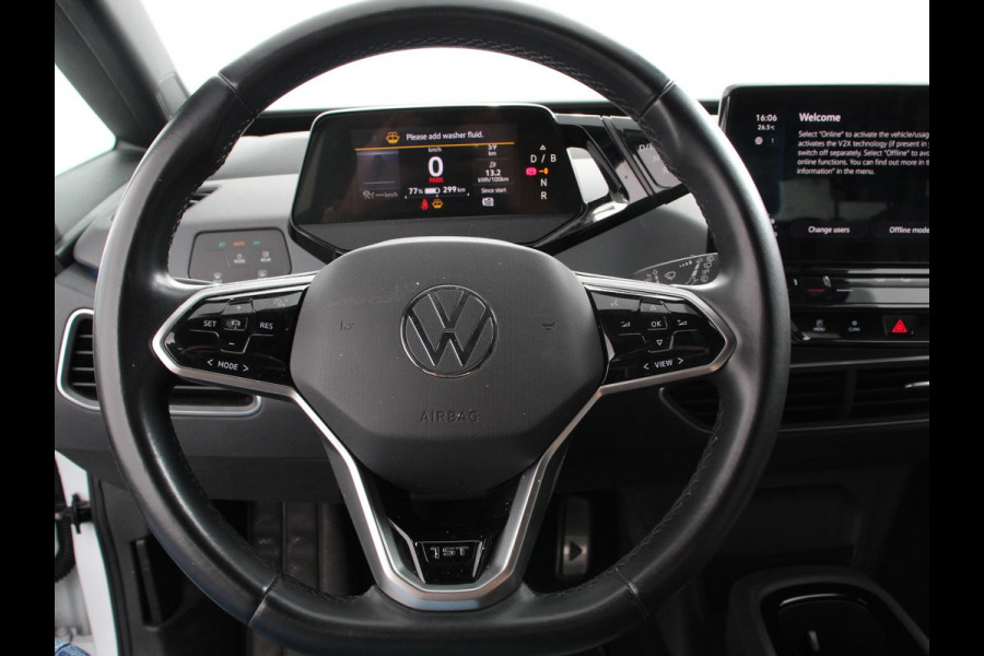 Volkswagen ID.3 First 58 kWh Navigatie Apple Carplay/Android Auto Adaptive Cruise Control Parkeersensoren Stoel- en stuurverwarming Lichtmetalen velgen Climate Control