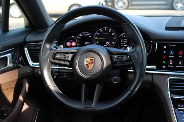 Porsche Panamera Sport Turismo 2.9 4 E-Hybrid / Panoramadak / 360Camera / Head-up / Softclose / Sportdesign+Chrono / 21'' / Sportuitlaat / Bose / Keyless / Stoelverwarming 4x / Stoelventilatie / Stuurverwarming / Dodehoek / DAB / ACC